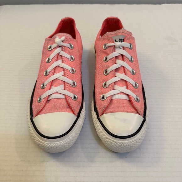 Converse All Star Pink Low Top Sneakers-Unisex - Picture 2 of 11